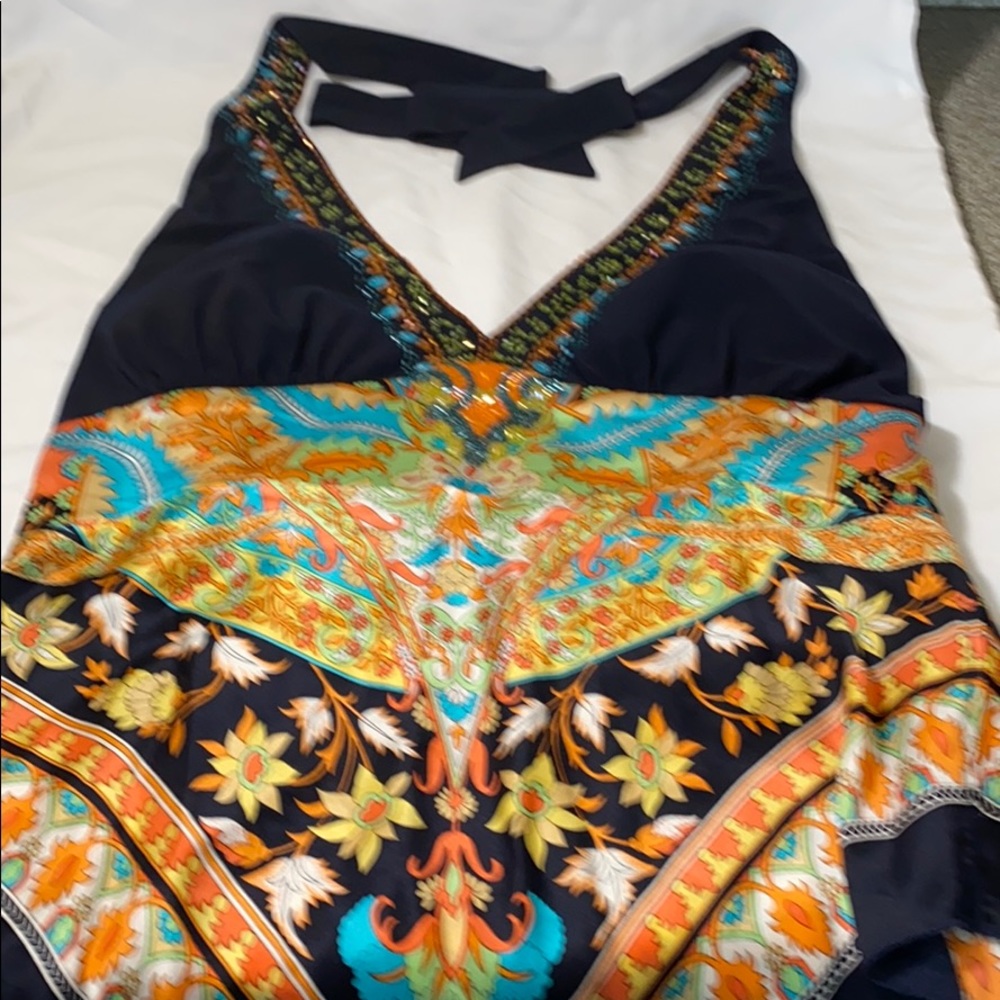 Silk Cache halter top